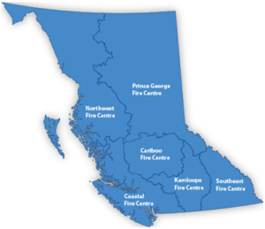 What is my fire centre? – BC Wildfire Service