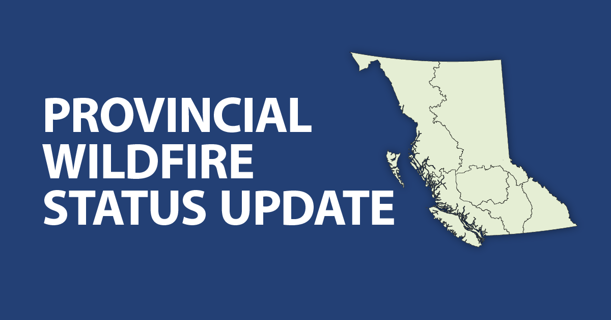 Provincial Wildfire Status Update